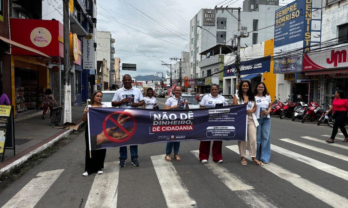 Desenvolvimento Social realiza ação de conscientização sobre pessoas em situação de rua