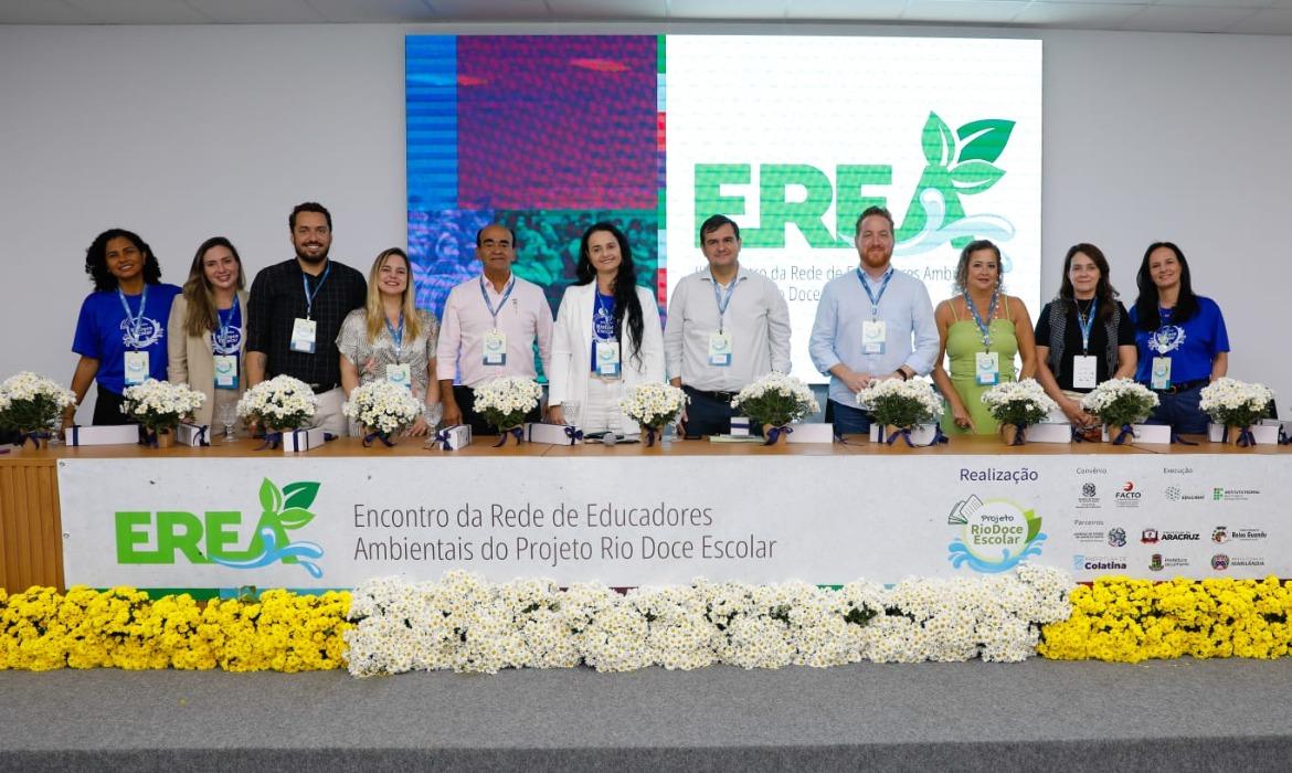 Projeto Rio Doce Escolar: III Encontro da Rede de Educadores Ambientais (Erea) é marcado por emoção e belas exposições de trabalhos